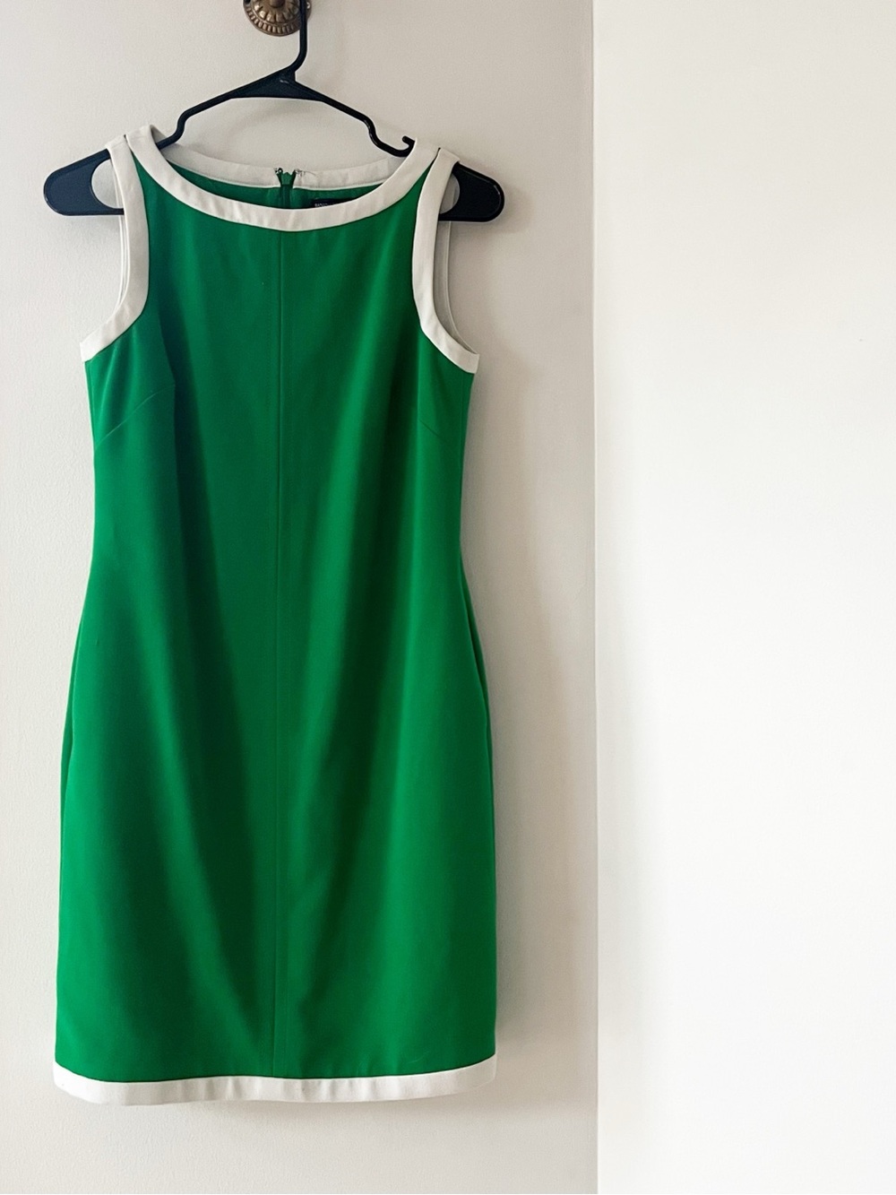 Banana Republic X Mad Men Green Mod Dress | Size 0 Petit